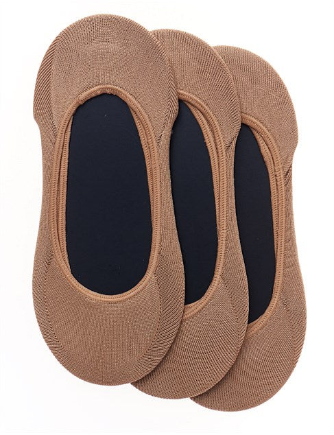 Simon de Winter - 3 Pack Women's Super Soft Footlet Socks