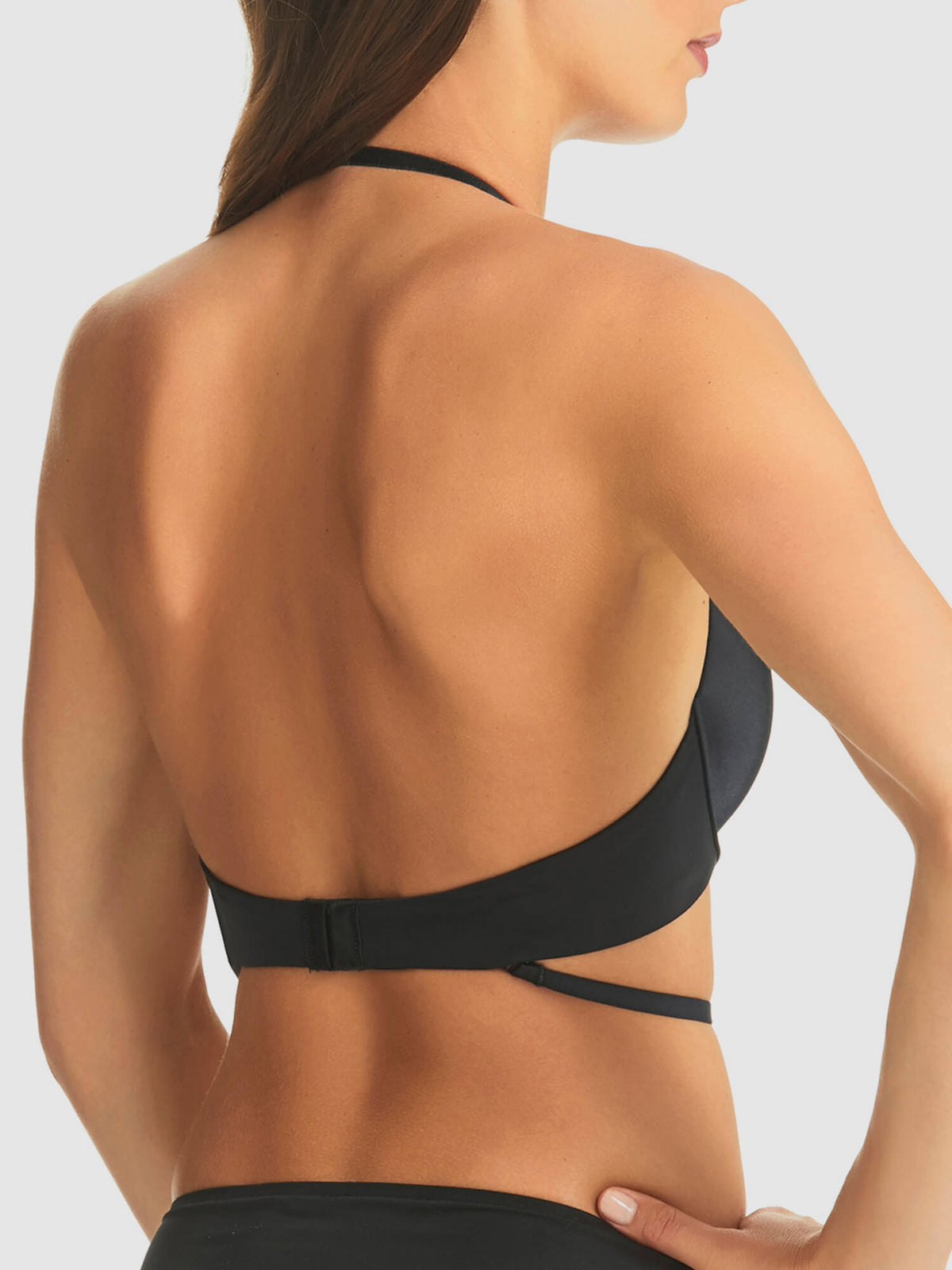 Refined 5 Way Convertible Bra in Black by Fine Lines Lingerie