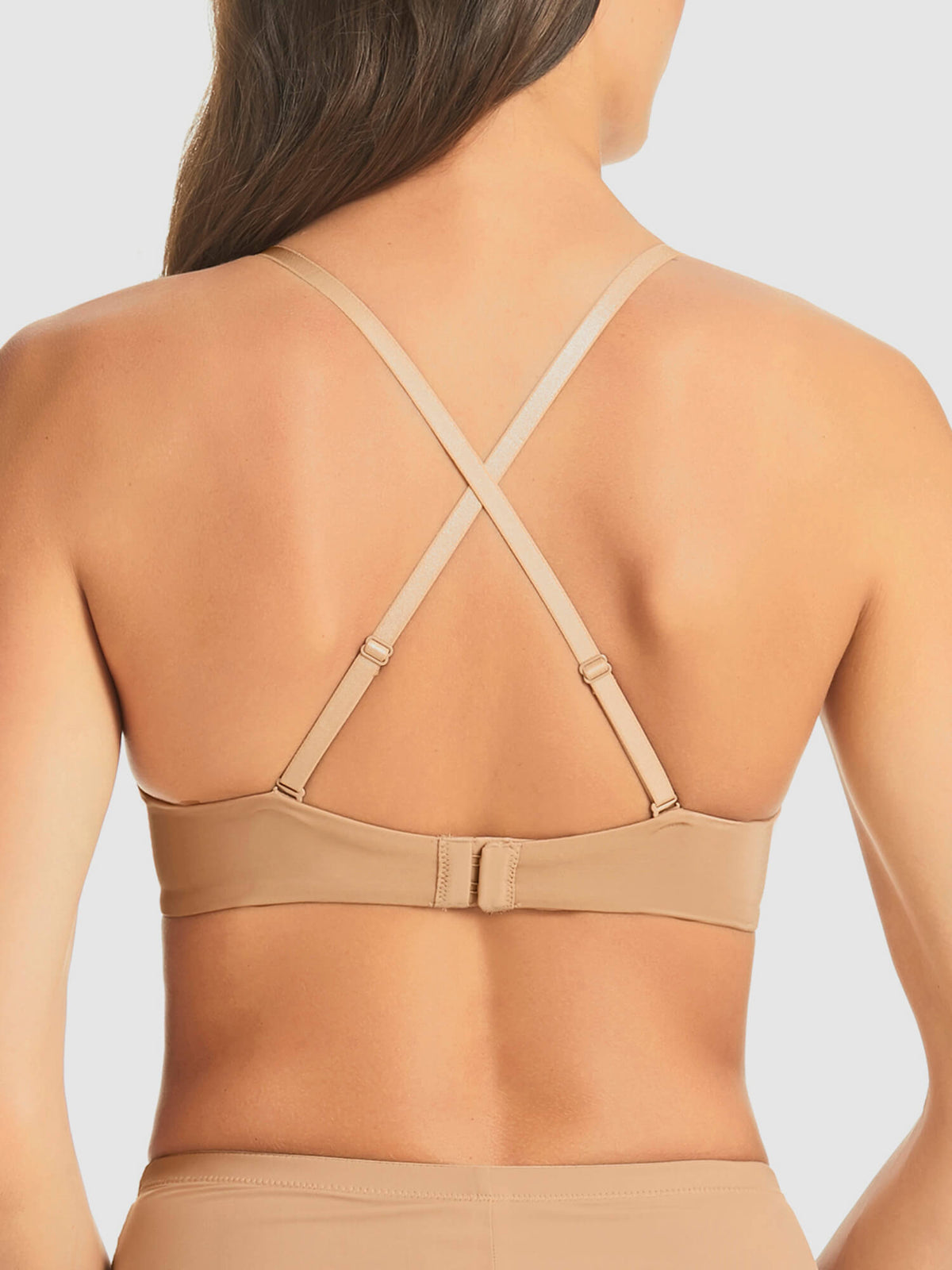 Refined 5 Way Convertible Bra in Nude by Fine Lines Lingerie Australia - Cross Back