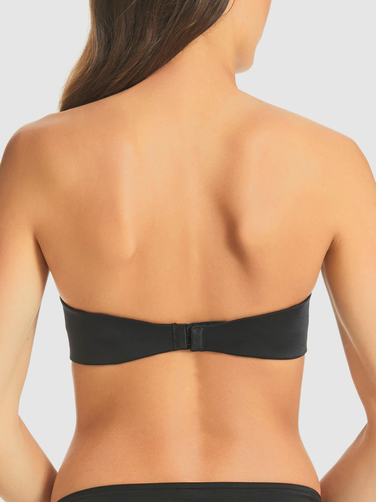 Refined 6-Way Black Plunge Strapless Bra by Fine Lines Lingerie