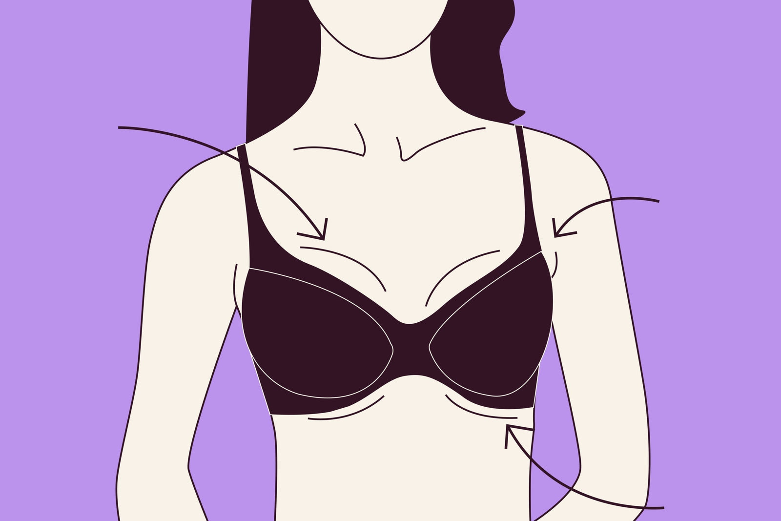 Why do my breasts spill out of my bra?