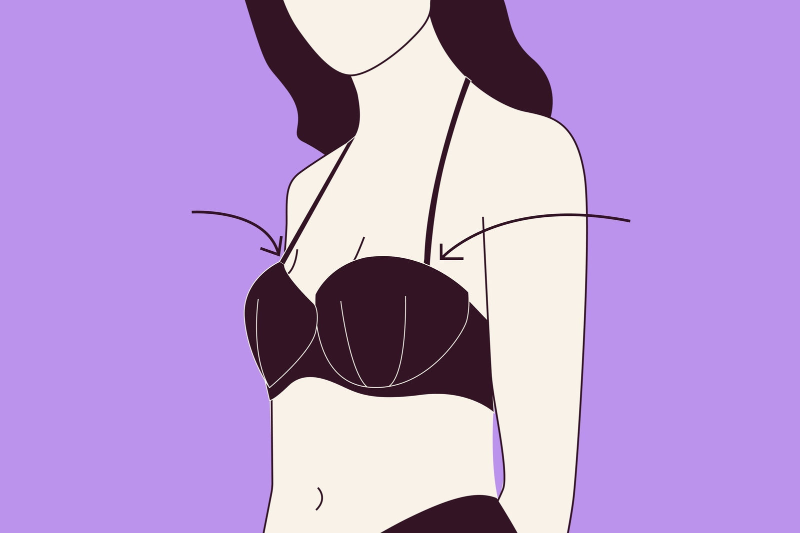 Why is my bra gaping at the top?