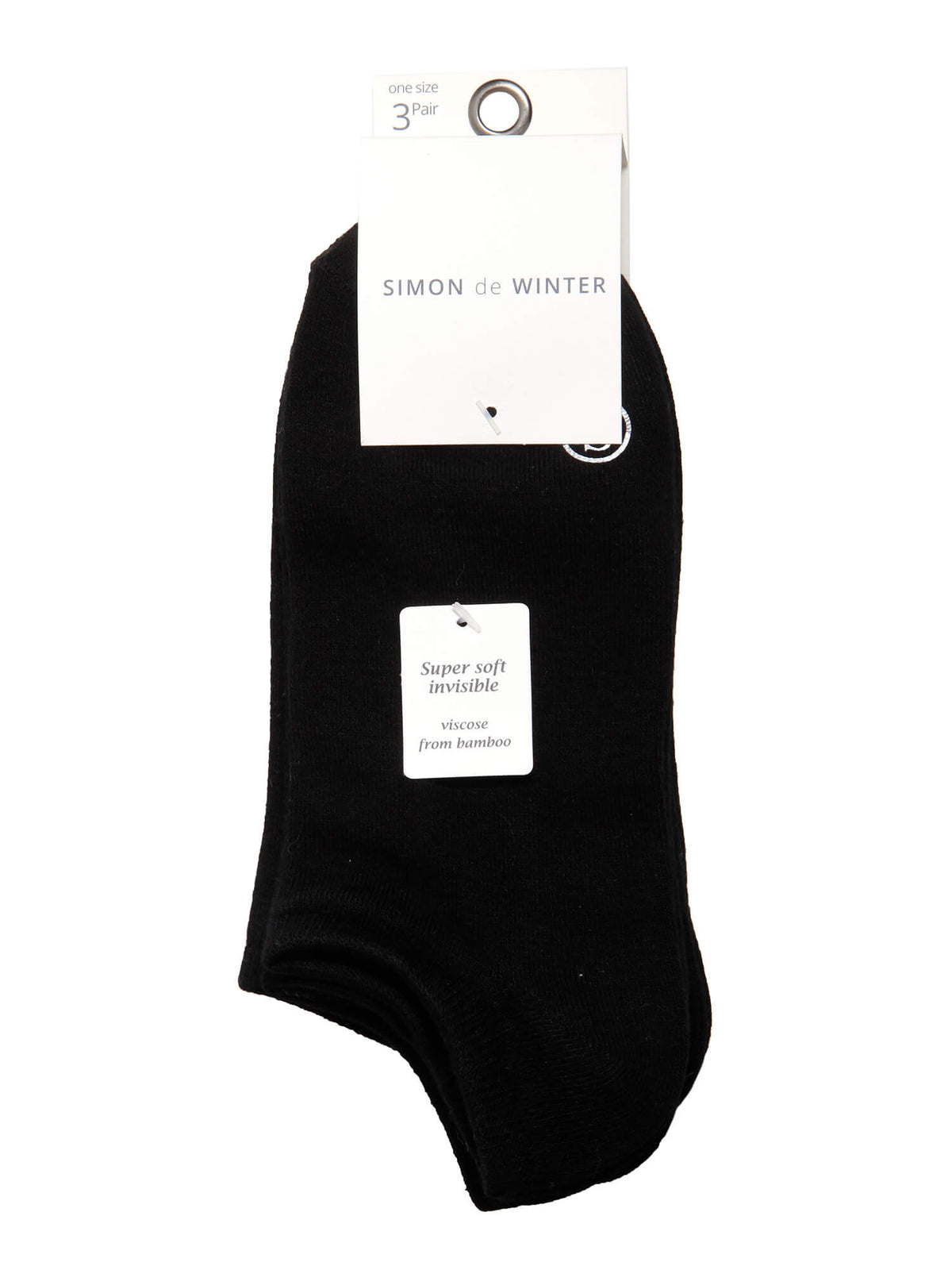 Simon de Winter - 3 Pack Ladies Low Cut Socks
