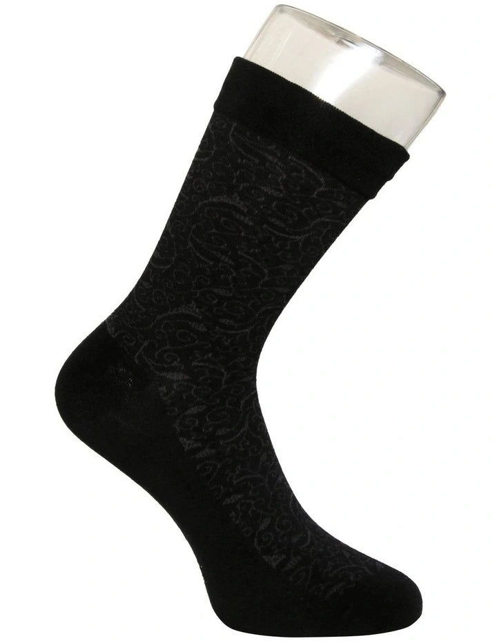 Simon de Winter - 2 Pack Women's Circulation Comfort Cotton Crew Socks