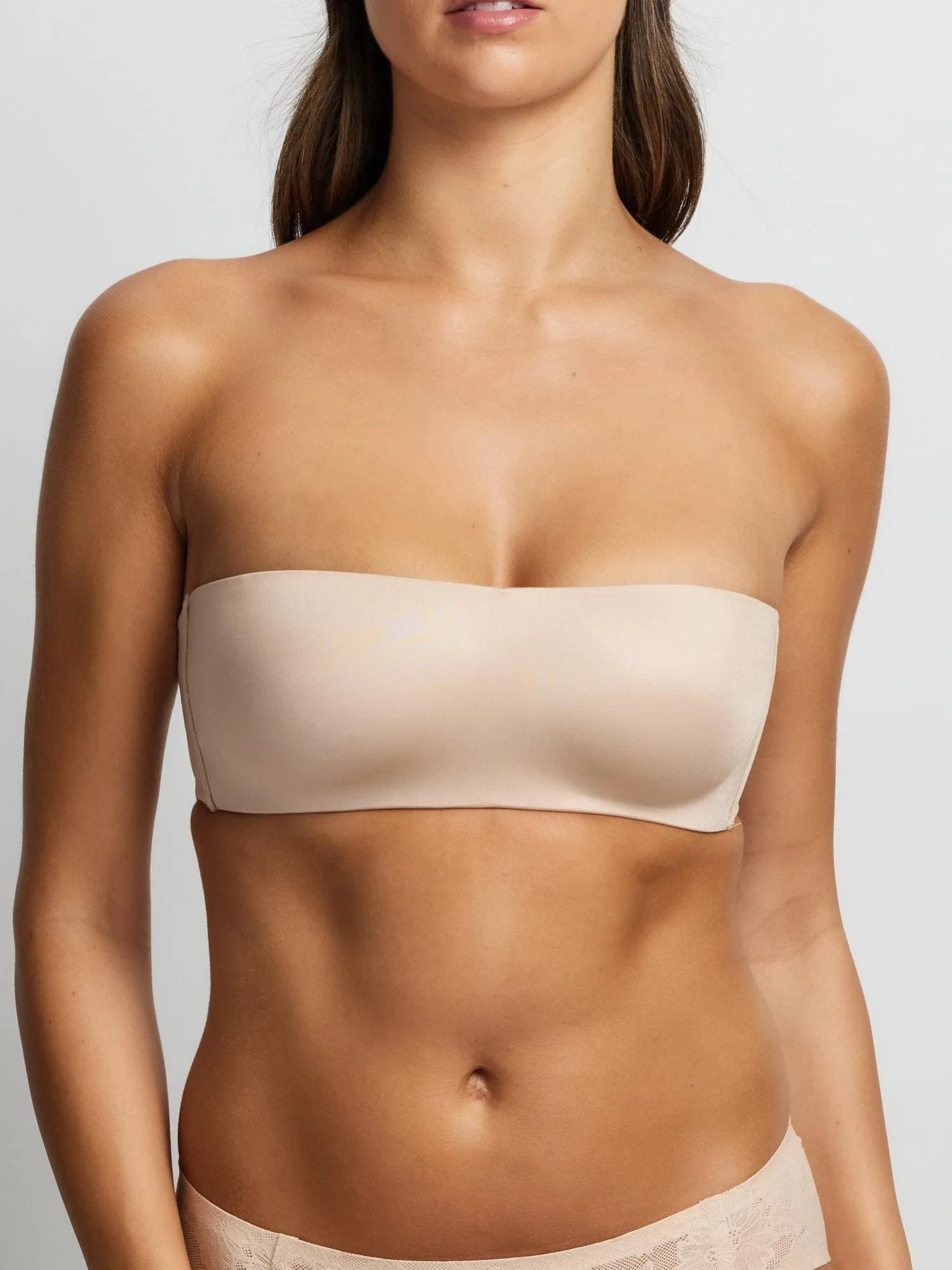 Attitude Strapless Bandeau Bra in Nude by Fine Lines Lingerie