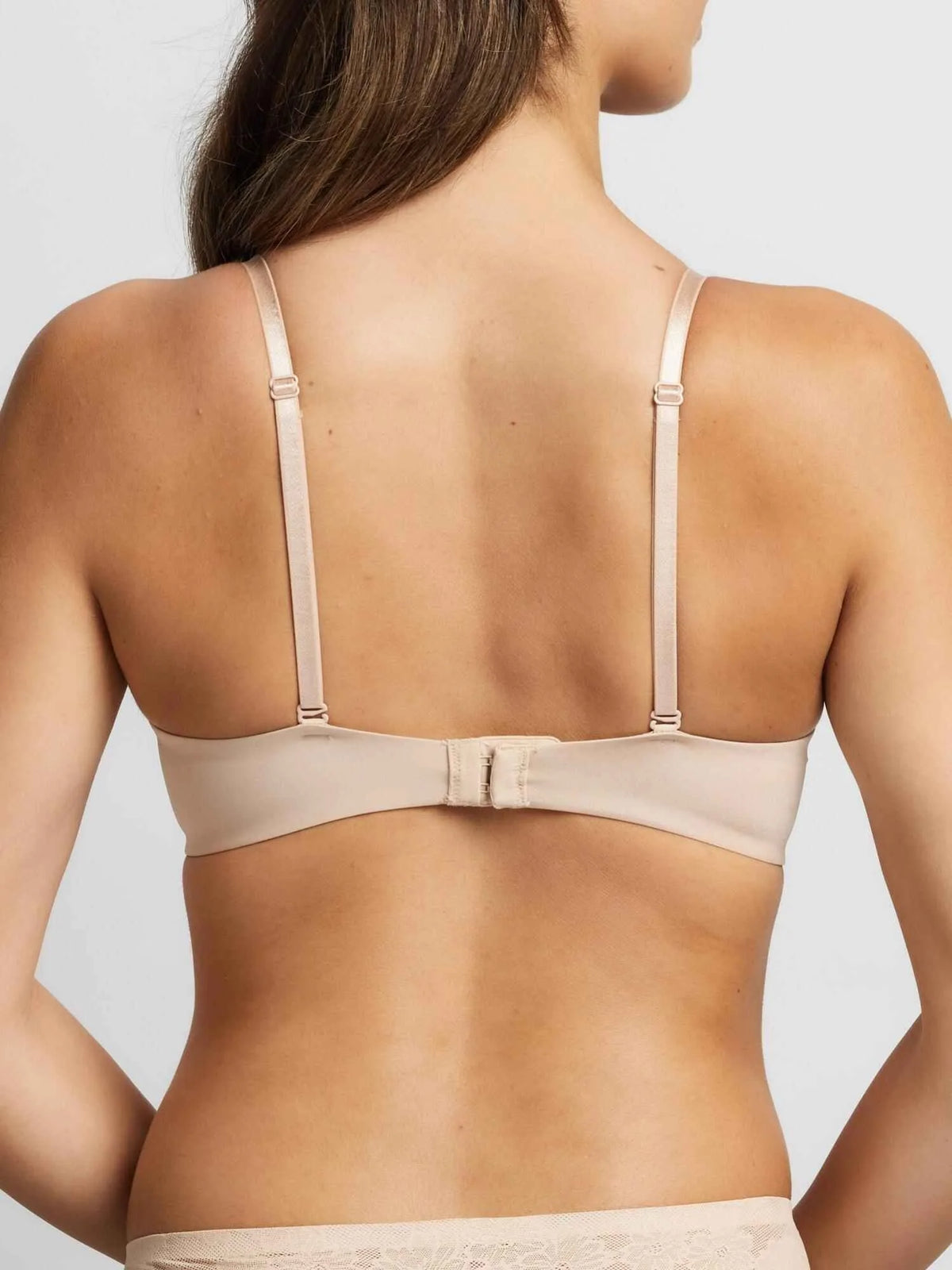 Attitude Non Padded Underwire Bra in Nude by Fine Lines Lingerie