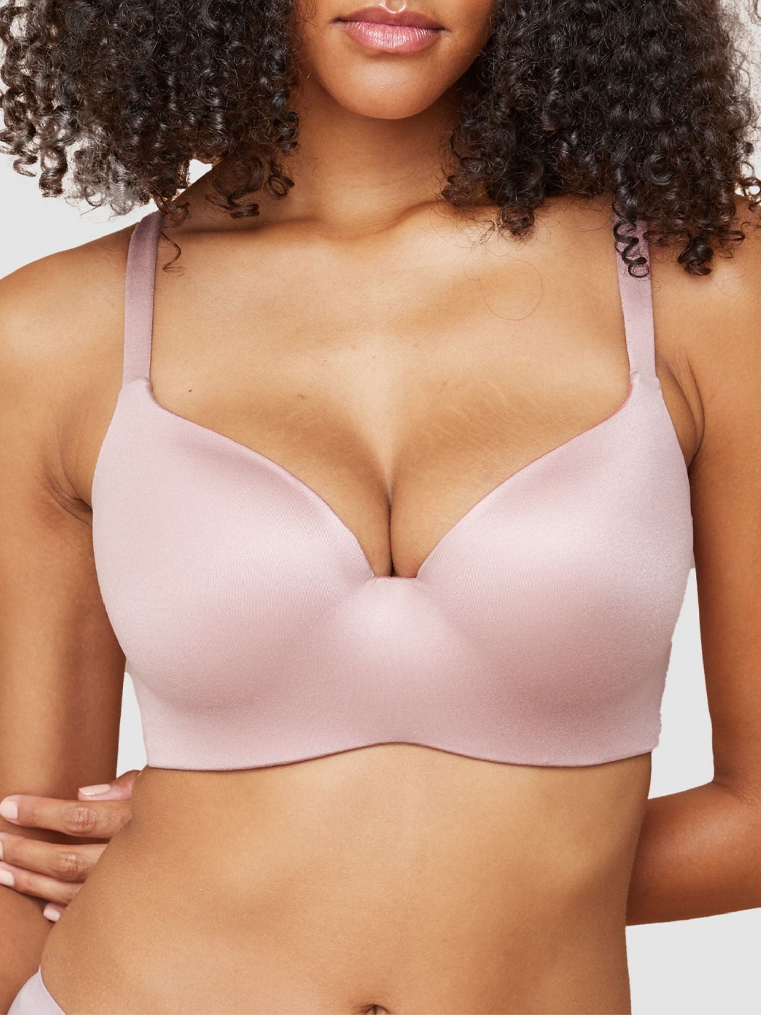 Memory Blessed Full Coverage D+ Bra in Heather Mist by Fine Lines Lingerie