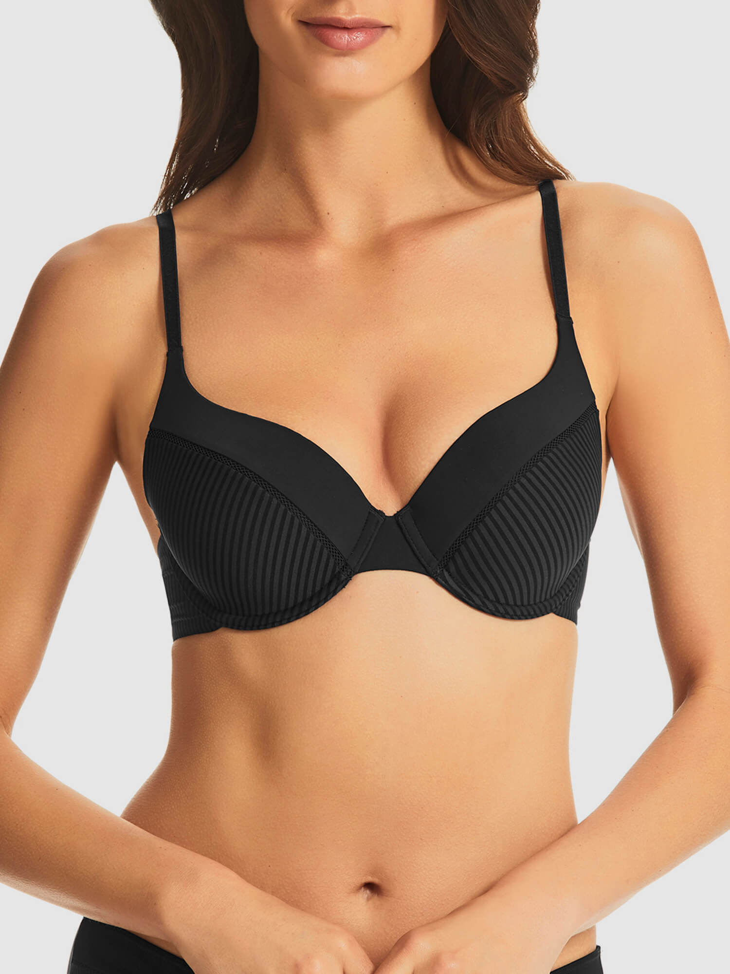 Kmart Wirefre Smooth T-Shirt Bra-Woodrose Size: 14C
