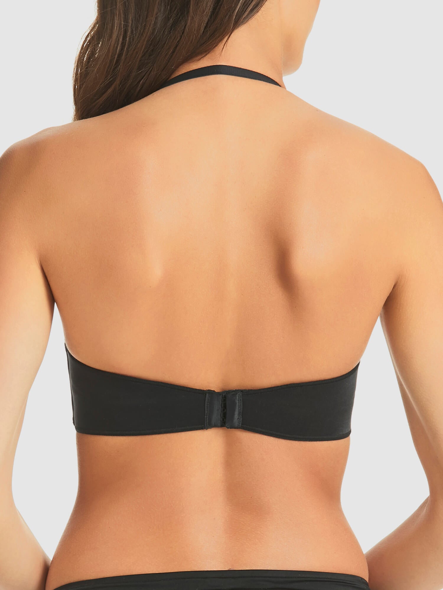 Memory Strapless Bra in Black by Fine Lines Lingerie