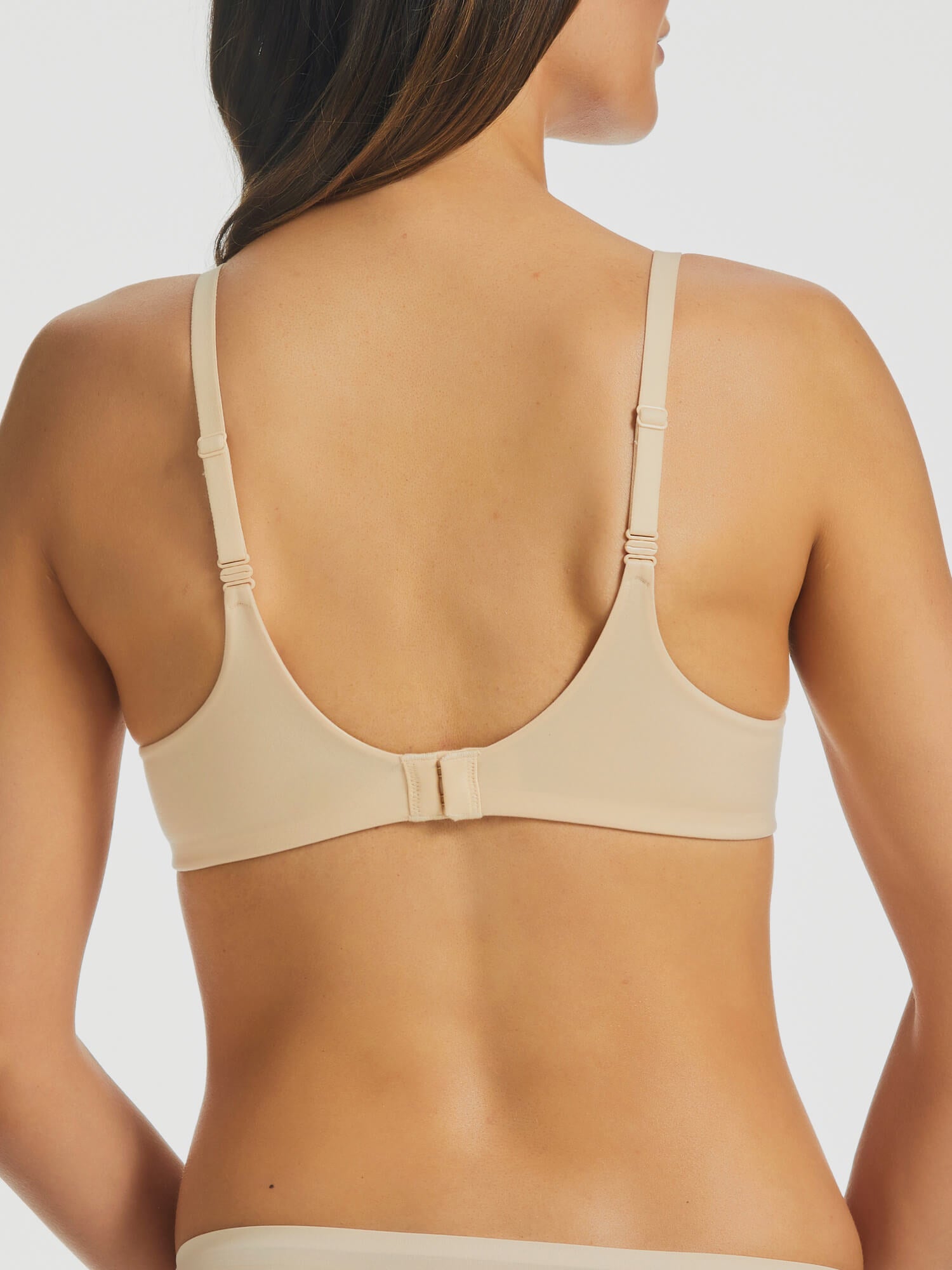 2-pack Memory Full Coverage Bra in Black/Nude by Fine Lines Lingerie