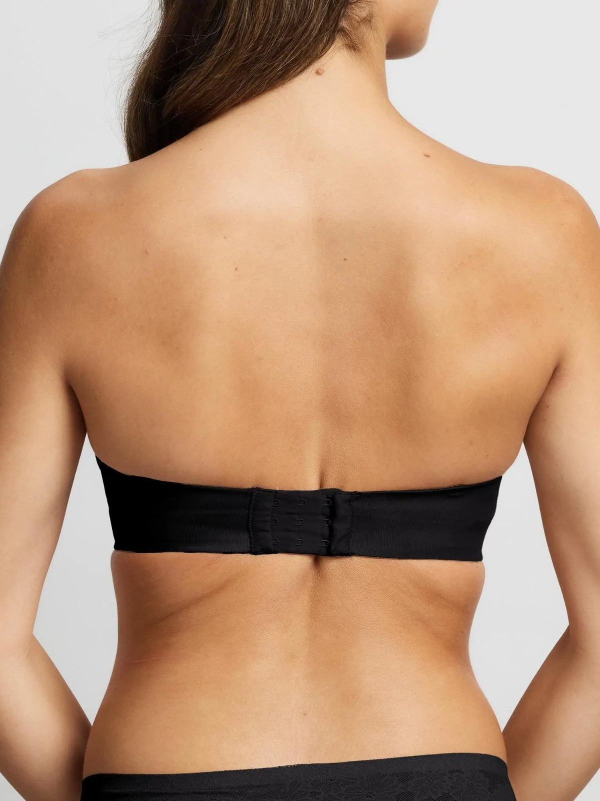 Refined Wireless Strapless Bra in Black by Fine Lines Lingerie