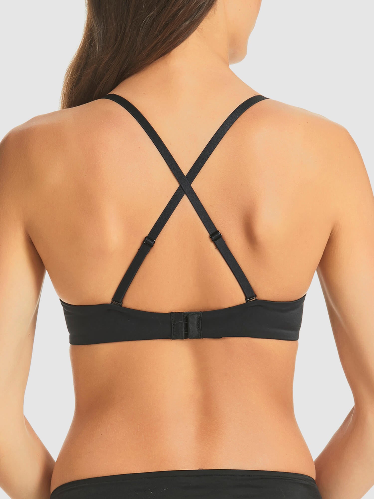 Refined 5 Way Convertible Bra in Black by Fine Lines Lingerie