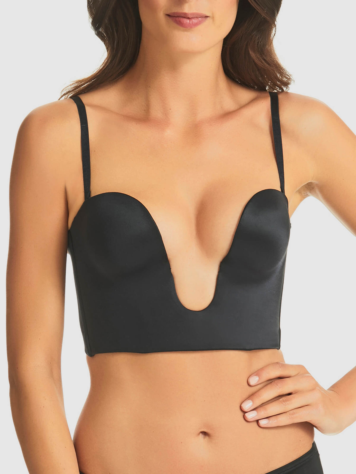 Refined Strapless Plunge Bustier - RL029A