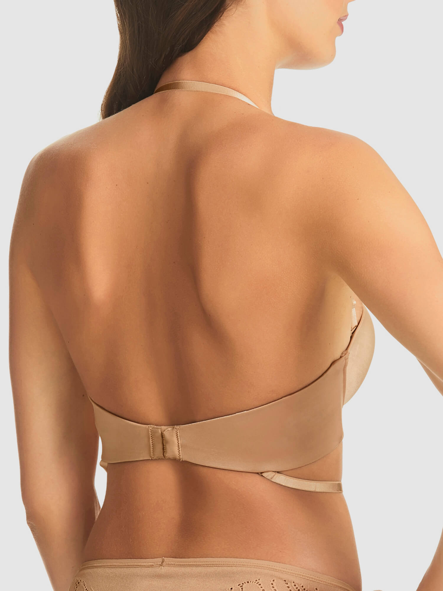 Refined 6-Way Low Cut Strapless Bra in Nude by Fine Lines Lingerie