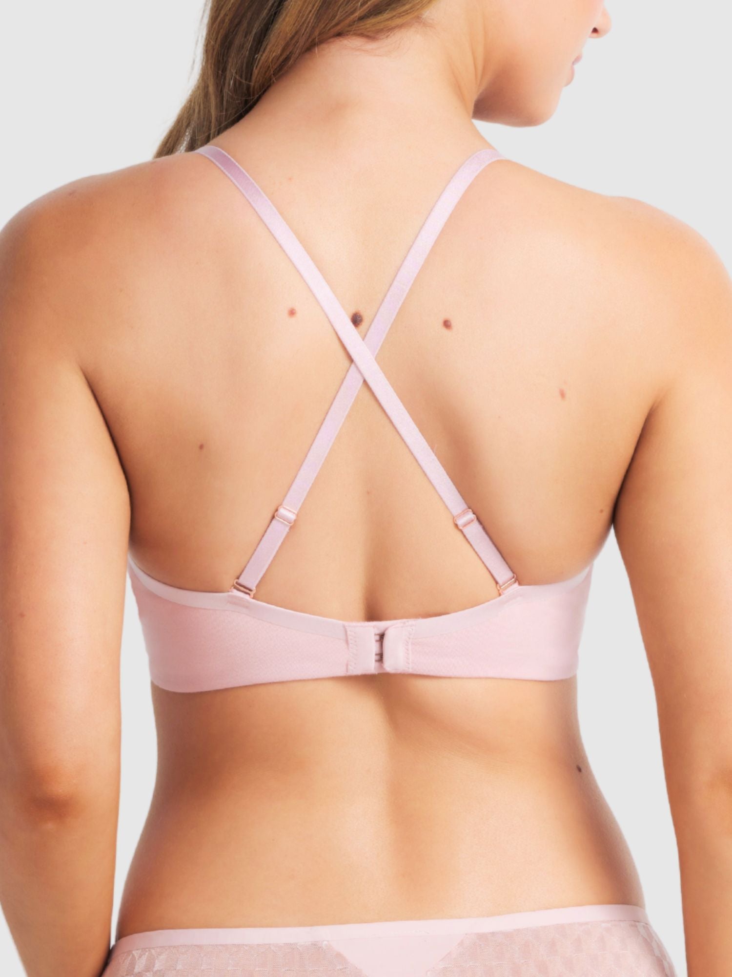 Australian Cotton Full Coverage Bra in Orchid by Fine lines Lingerie