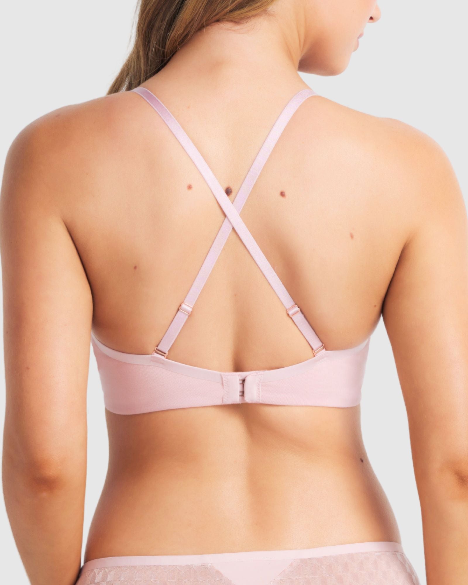 Australian Cotton Full Coverage Bra in Orchid by Fine lines Lingerie