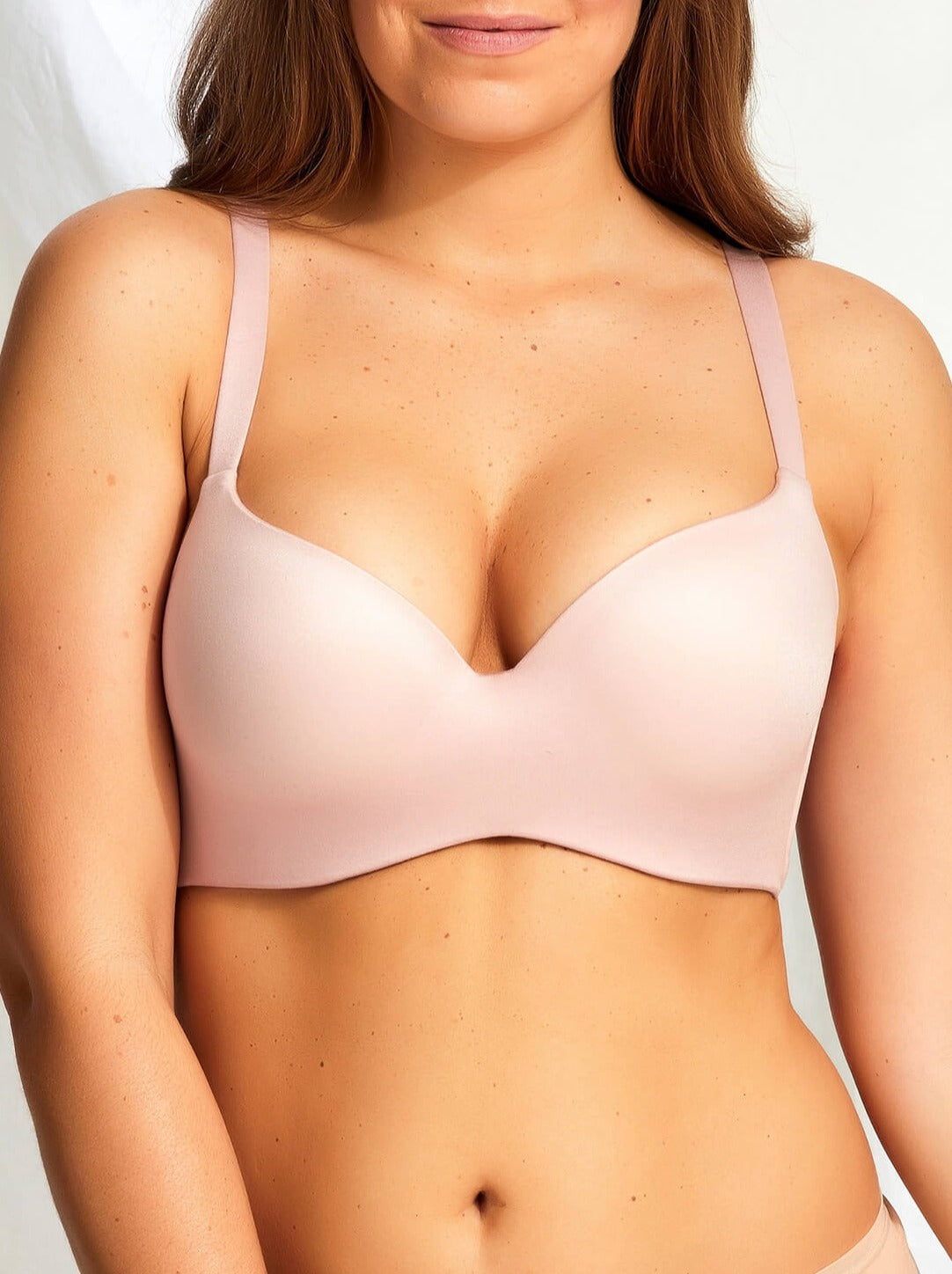 Memory Blessed Full Coverage D+ Bra in Heather Mist by Fine Lines Lingerie