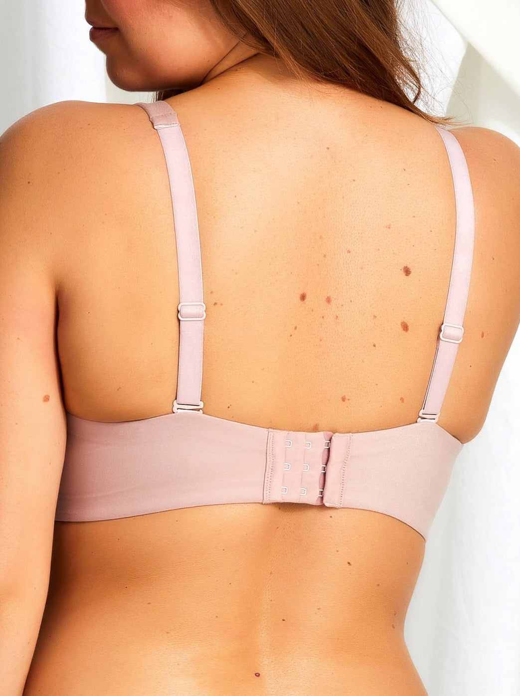 Back of Memory Blessed Full Coverage D+ Bra in Heather Mist (Neutral)
