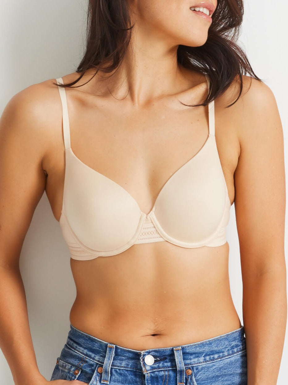 Fine Lines Supersoft Convertible T Shirt Bra in Skin